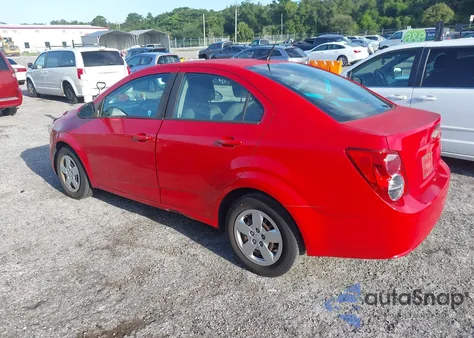 2013 Chevrolet Sonic Ls Auto from USA, damaged, VIN 1G1JA5SH3D4203845